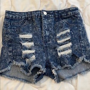 Jean shorts